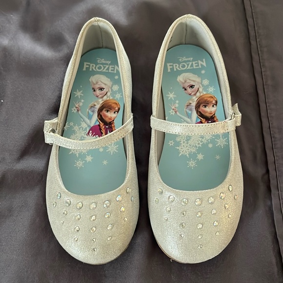 Disney Other - Disney Frozen Mary Jane style Girl Shoes